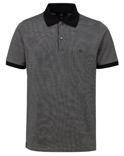 Dunhill Black Cotton Polo Shirt