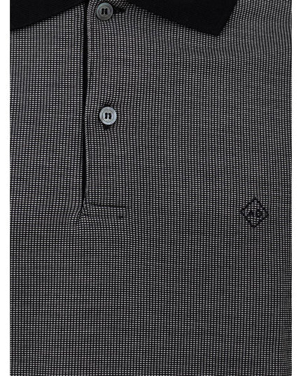 Dunhill Black Cotton Polo Shirt
