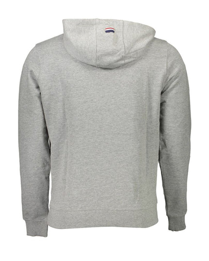 U.S. POLO ASSN. Gray Cotton Men Sweatshirt
