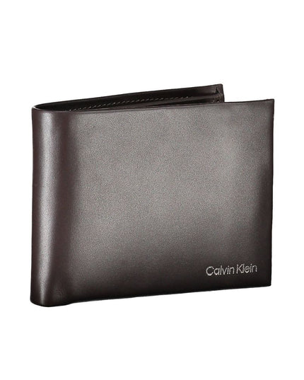 Calvin Klein Elegant Leather Dual-Compartment Wallet