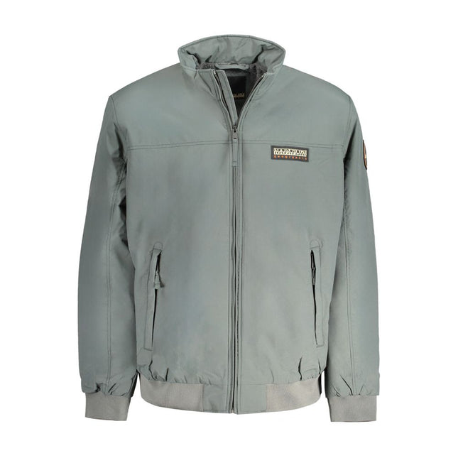 Napapijri Green Polyamide Men Jacket