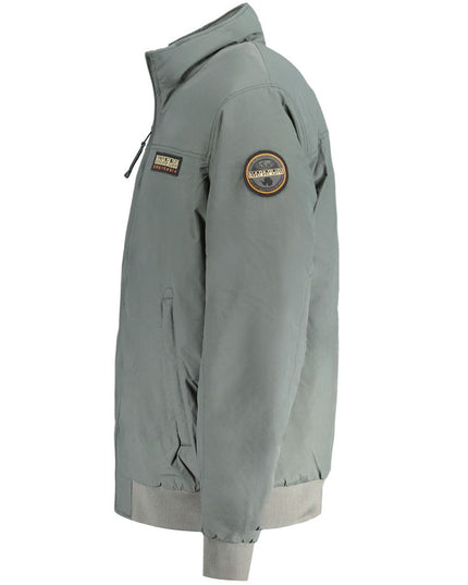 Napapijri Green Polyamide Men Jacket