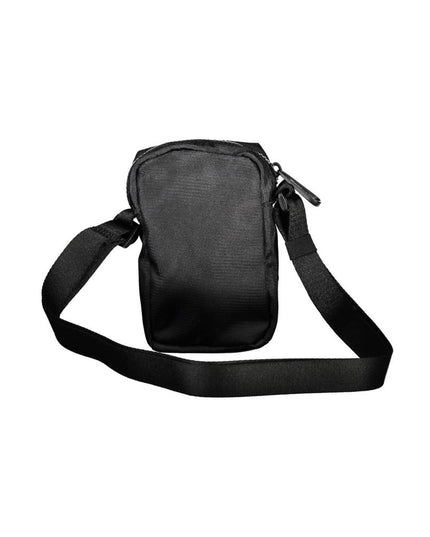 Calvin Klein Elegant Black Shoulder Bag with Chic Detailing