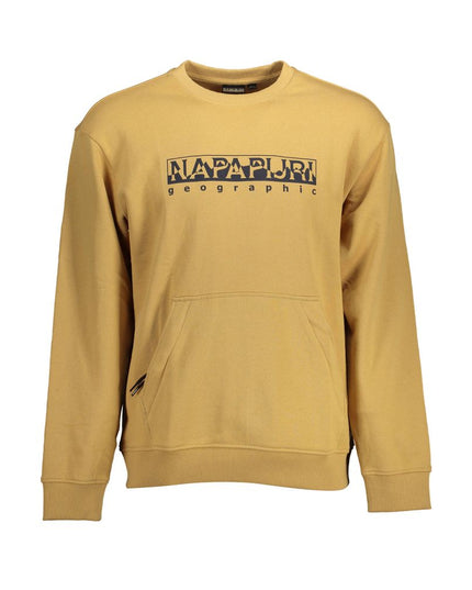 Napapijri Beige Cotton Men Sweater