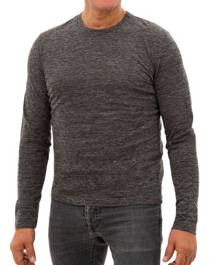 Corneliani Gray Wool T-Shirt