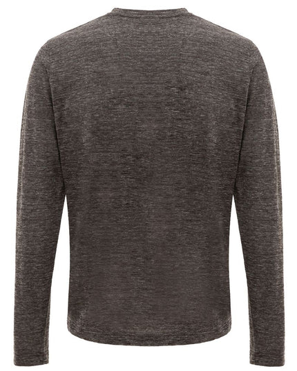 Corneliani Gray Wool T-Shirt