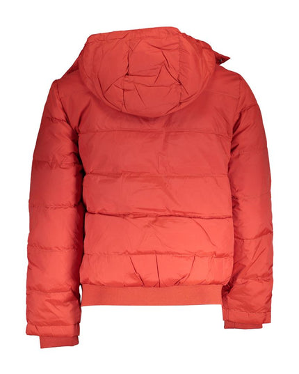 La Martina Orange Polyamide Men Jacket