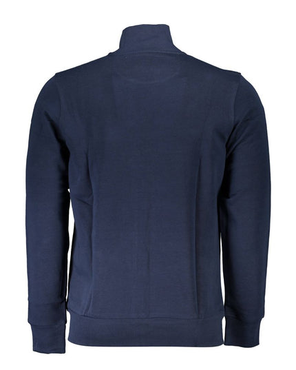 La Martina Blue Cotton Men's Sweater