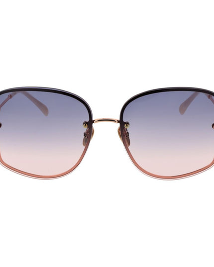 Maje Rose Gold Metal Sunglasses