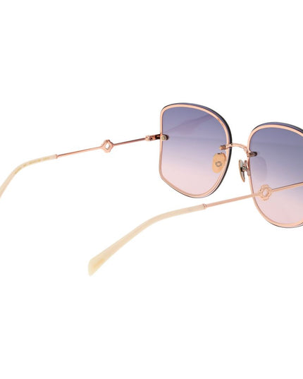 Maje Rose Gold Metal Sunglasses