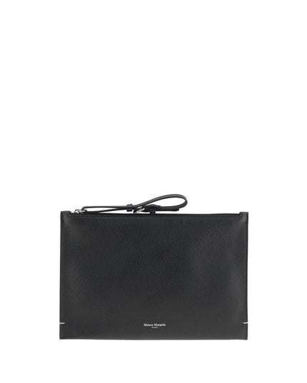 Margiela Black Calf Leather Bos Taurus Wallet