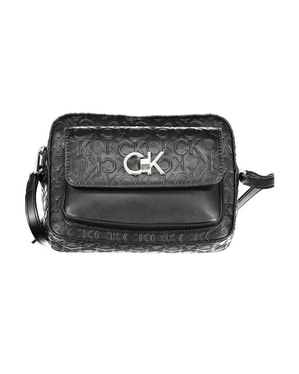Calvin Klein Black Polyester Handbag