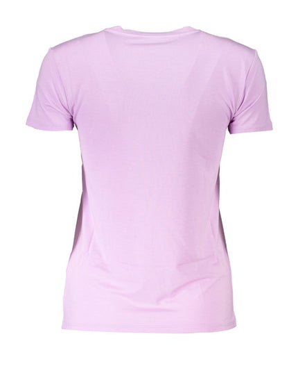 Patrizia Pepe Purple Organic Cotton Women T-Shirt