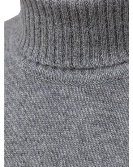 Cruciani Gray Cashmere Turtleneck