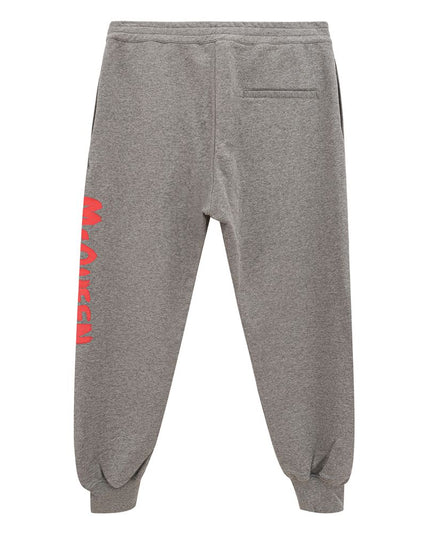 Alexander McQueen Chic Gray Cotton Blend Trousers