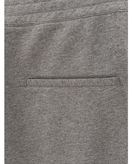 Alexander McQueen Chic Gray Cotton Blend Trousers