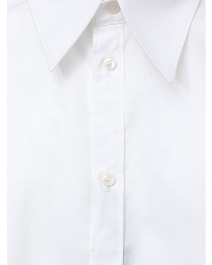Dolce & Gabbana White Cotton Dress Shirt