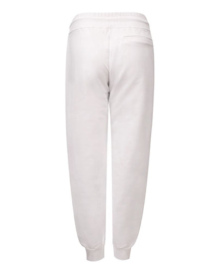 GCDS White Cotton Joggers (Workout Pants)