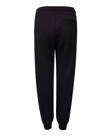 GCDS Black Cotton Joggers (Workout Pants)