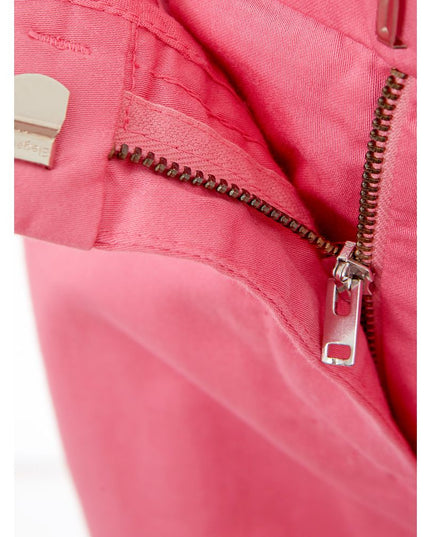 Lardini Elegant Cotton Pink Trousers for Sophisticated Style