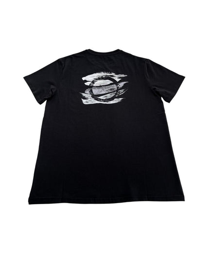Trussardi Beachwear Black Cotton Men T-Shirt