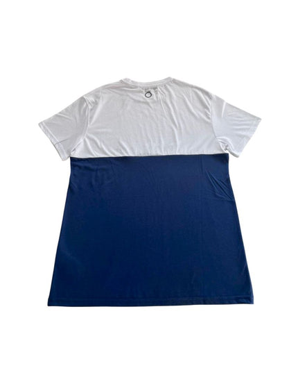 Trussardi Beachwear Blue Polyester Men T-Shirt
