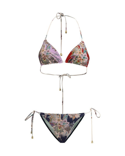 Zimmermann Multicolor Lycra Bikini