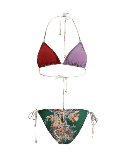 Zimmermann Multicolor Lycra Bikini