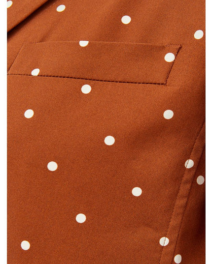 Lardini Chic Cotton Brown Jacket for the Modern Woman