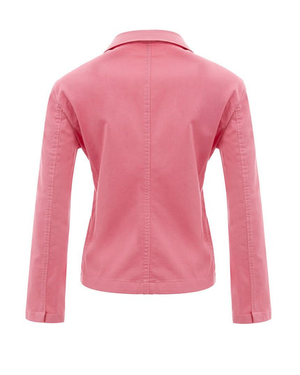 Lardini Elegant Pink Cotton Jacket for Her