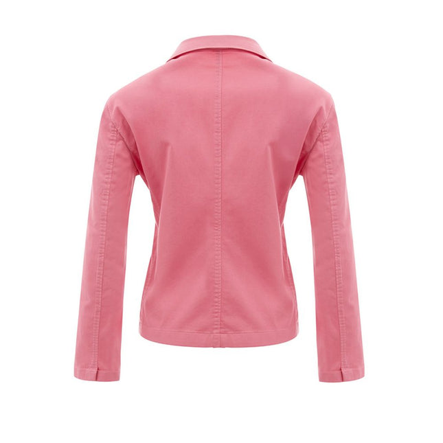 Lardini Elegant Pink Cotton Jacket for Her