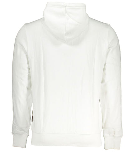 Napapijri White Cotton Men Sweater