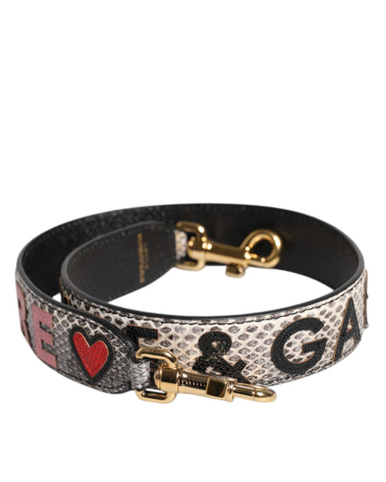 Dolce & Gabbana Multicolor DG AMORE Patch Bag Shoulder Strap