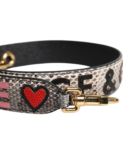 Dolce & Gabbana Multicolor DG AMORE Patch Bag Shoulder Strap