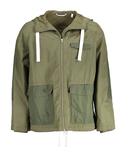 Gant Green Cotton Men Jacket