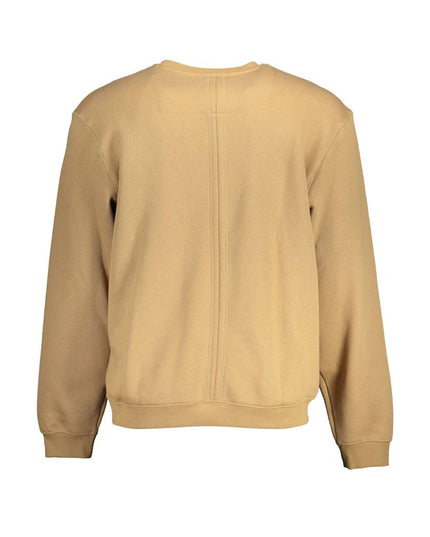 Guess Jeans Beige Cotton Men Sweater