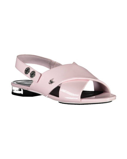 Calvin Klein Pink Polyethylene Women Sandal
