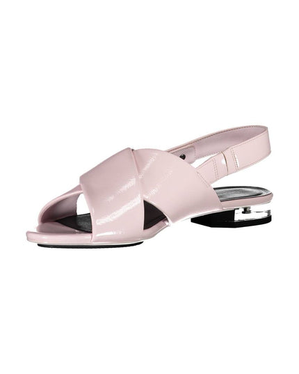 Calvin Klein Pink Polyethylene Women Sandal