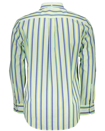 Gant Yellow Cotton Men Shirt