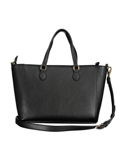 Mario Valentino Black Polyethylene Handbag
