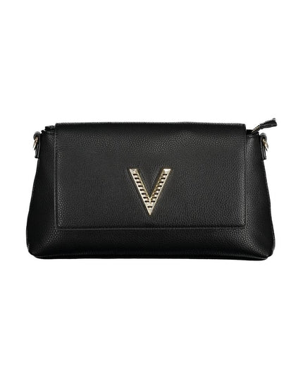 Mario Valentino Nero Polyurethane Woman Shoulder Bag