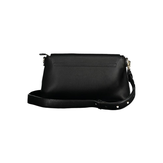 Mario Valentino Nero Polyurethane Woman Shoulder Bag