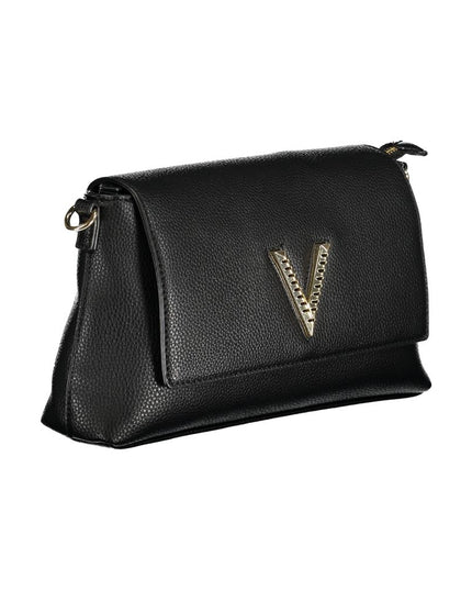 Mario Valentino Nero Polyurethane Woman Shoulder Bag