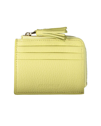Coccinelle Yellow Leather Wallet
