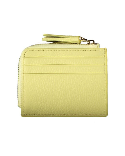 Coccinelle Yellow Leather Wallet