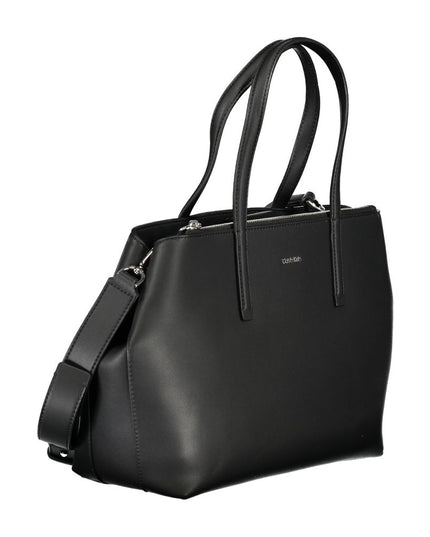 Calvin Klein Black Polyester Handbag