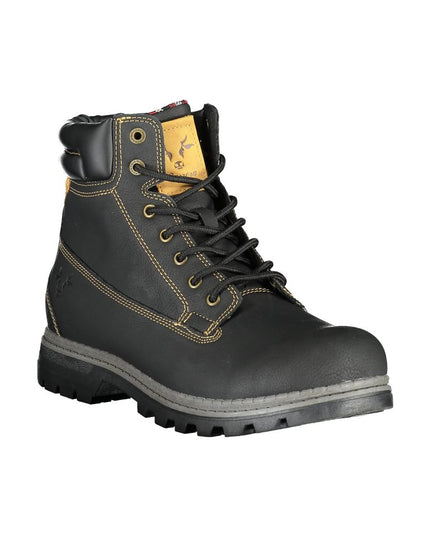 Carrera Black Polyester Mens Boot