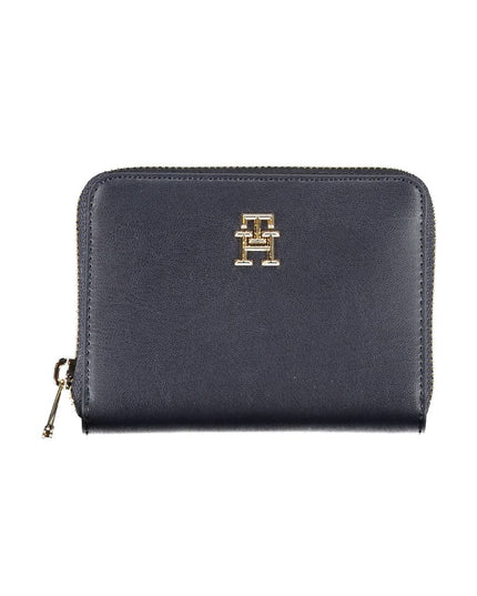 Tommy Hilfiger Blue Polyethylene Women Wallet