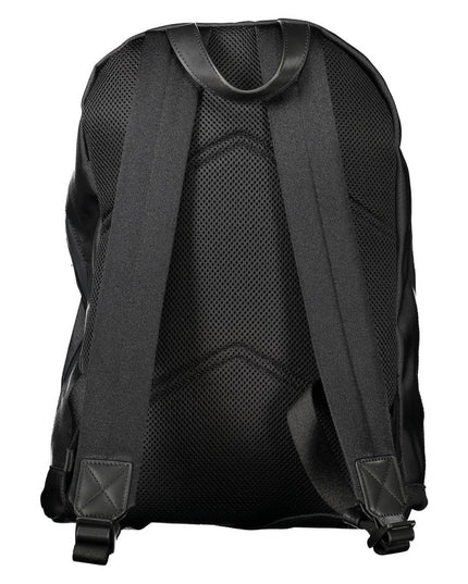 Calvin Klein Black Polyester Men Backpack
