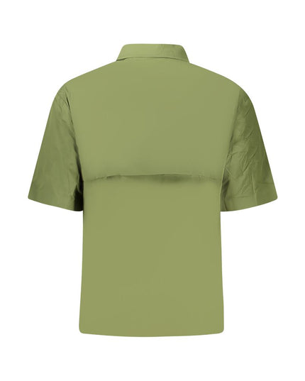 K-WAY Green Polyamide Men Jacket